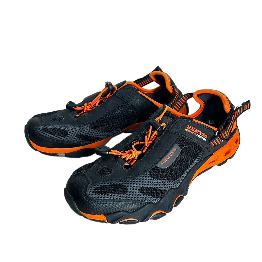 Humtto Athletic Shoes Euro 41 Water Shoes Sneakers Hiking Sandals Black Mesh - Picture 2 of 7